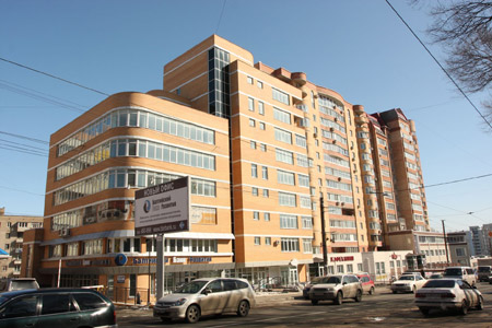 Жилой дом с пристроенным блоком общественного назначения по Океанскому проспекту, 133. г. Владивосток.  Первая и вторая очереди строительства.
